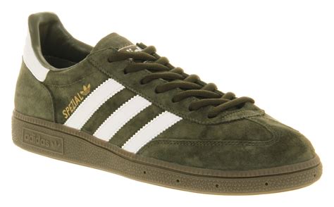 adidas spezial olive green